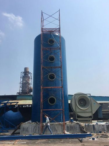 贵州厂家供应除尘器 脱硫除尘设备 锅炉废气脱硫塔 玻璃钢吸收塔